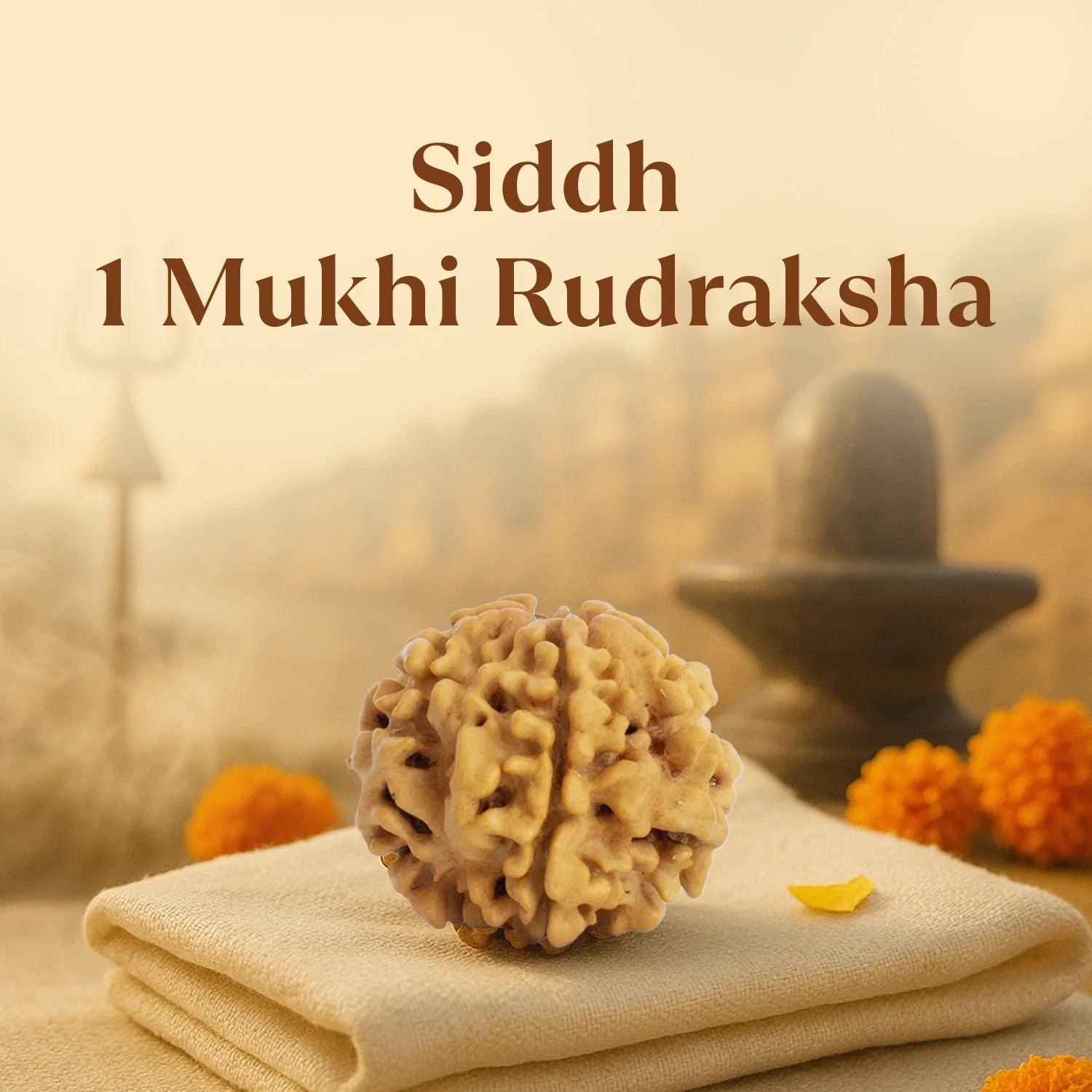 Kashi Siddh Nepal Origin 1 Mukhi Rudraksha - 17mm to 22mm (Under Developed)