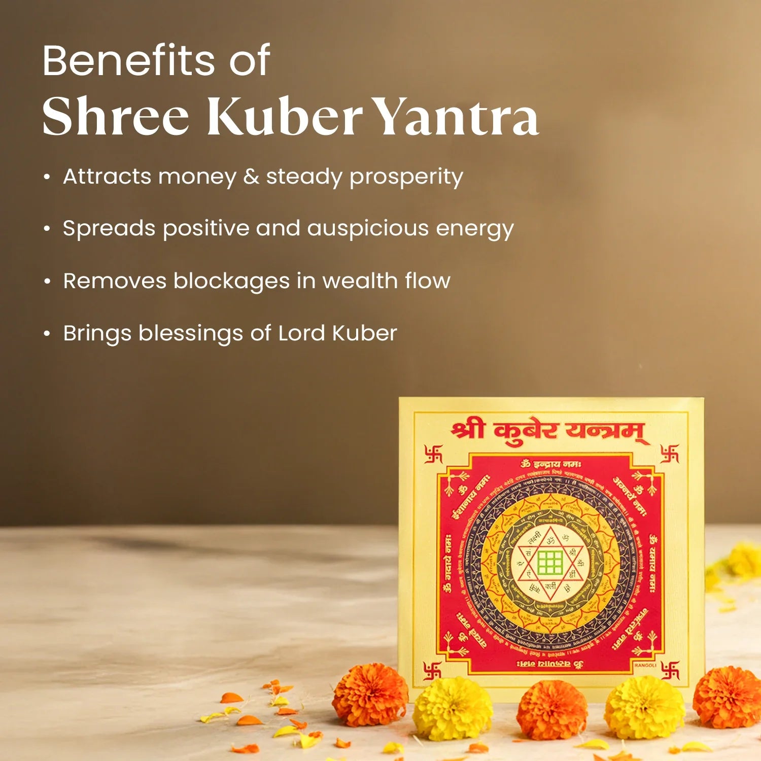 Shree Kuber Yantra (9*9 inch)