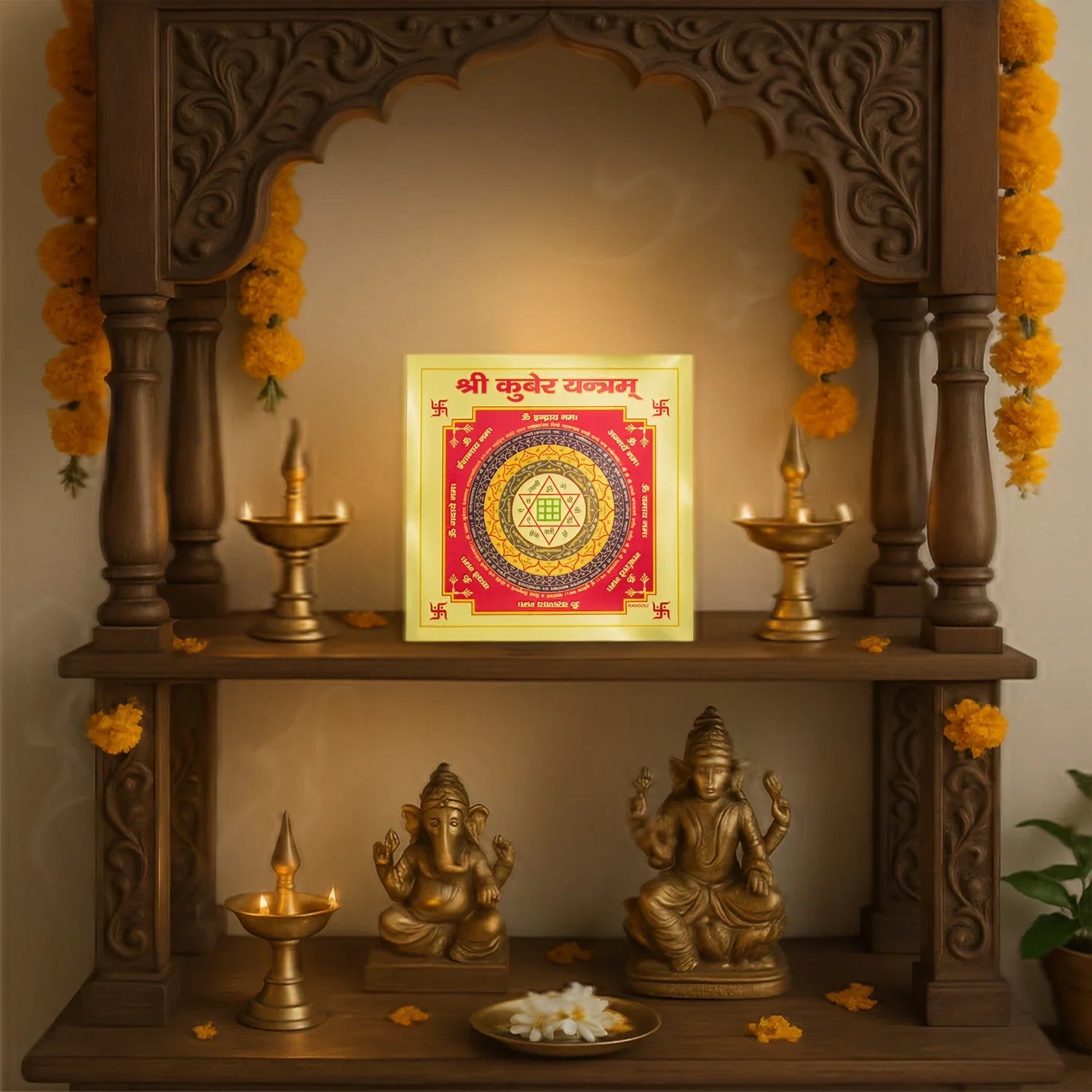 Shree Kuber Yantra (9*9 inch)
