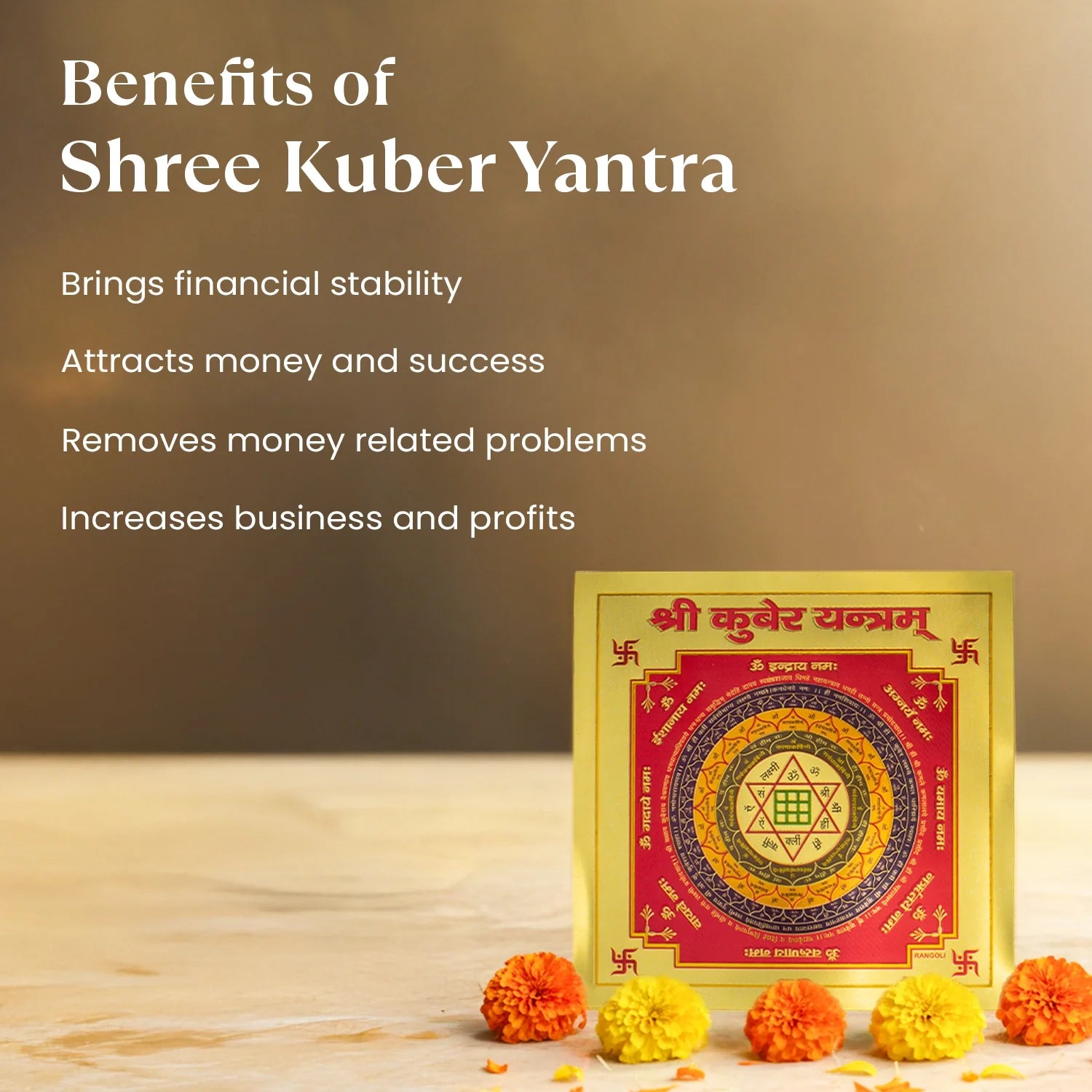 Shree Kuber Yantra (6*6 inch)