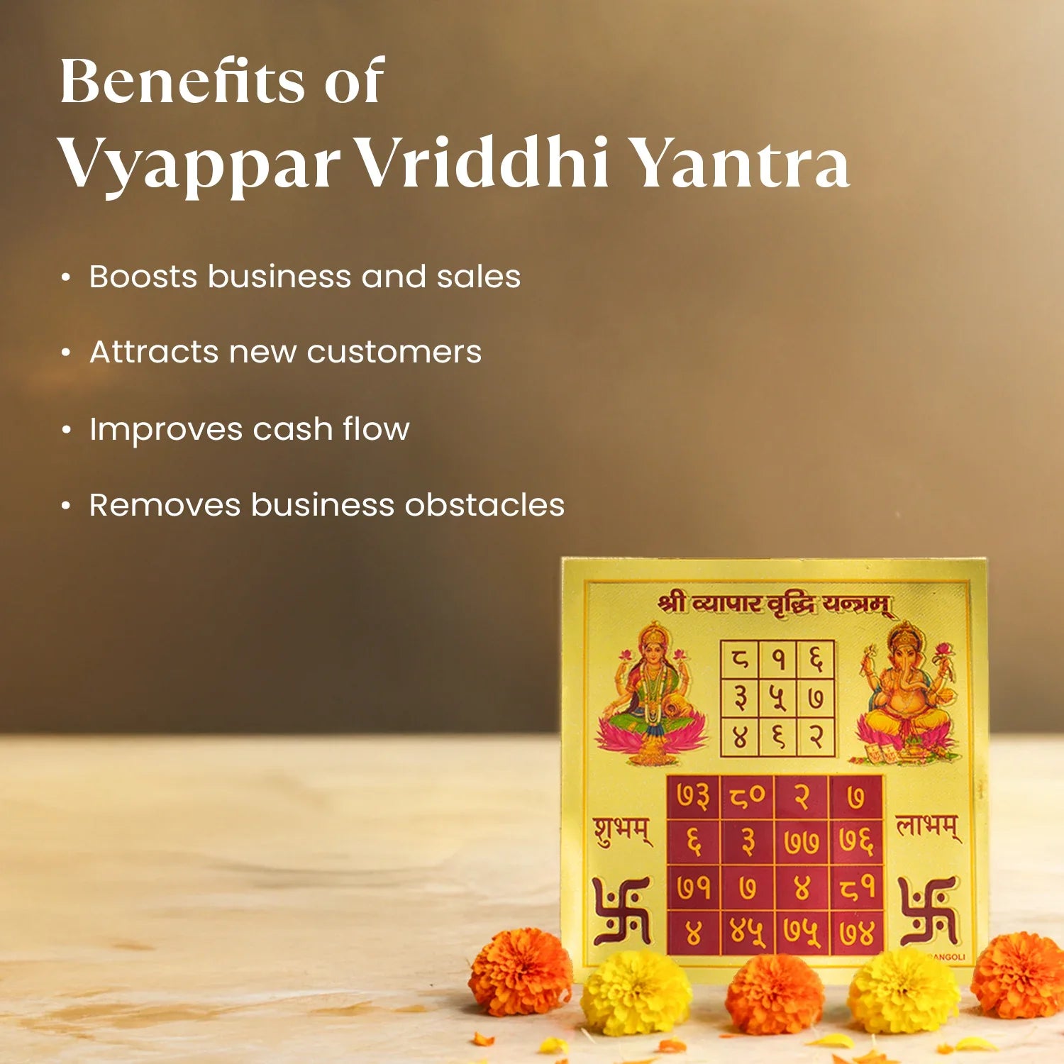 Vyapar Vriddhi Yantra (6*6 inch)